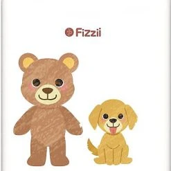 Fizzii Tritan-Trinkflasche Bambini Wild Animals, 400 Ml