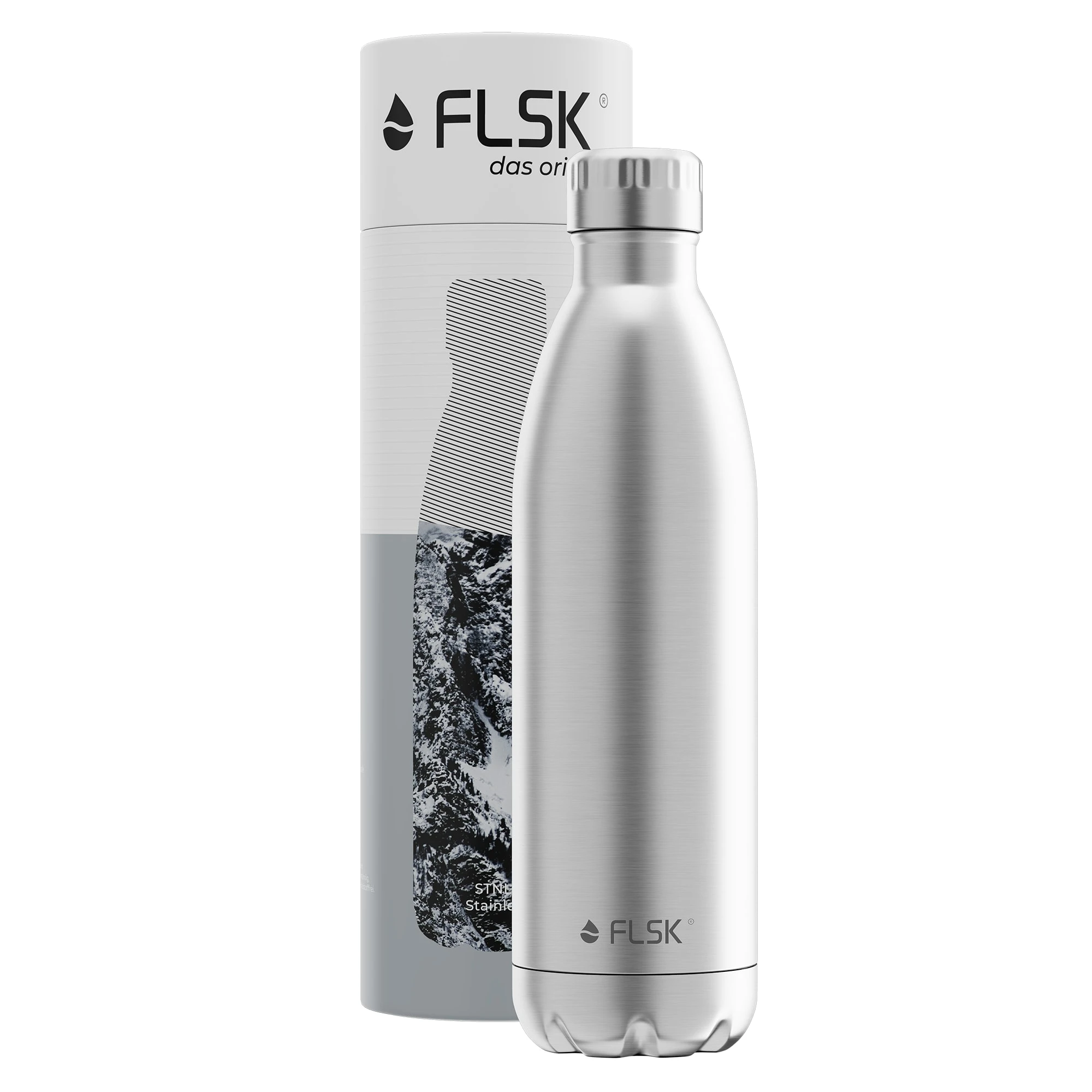 FLSK Trinkflasche Aus Edelstahl 1 FLSK Trinkflasche Aus Edelstahl