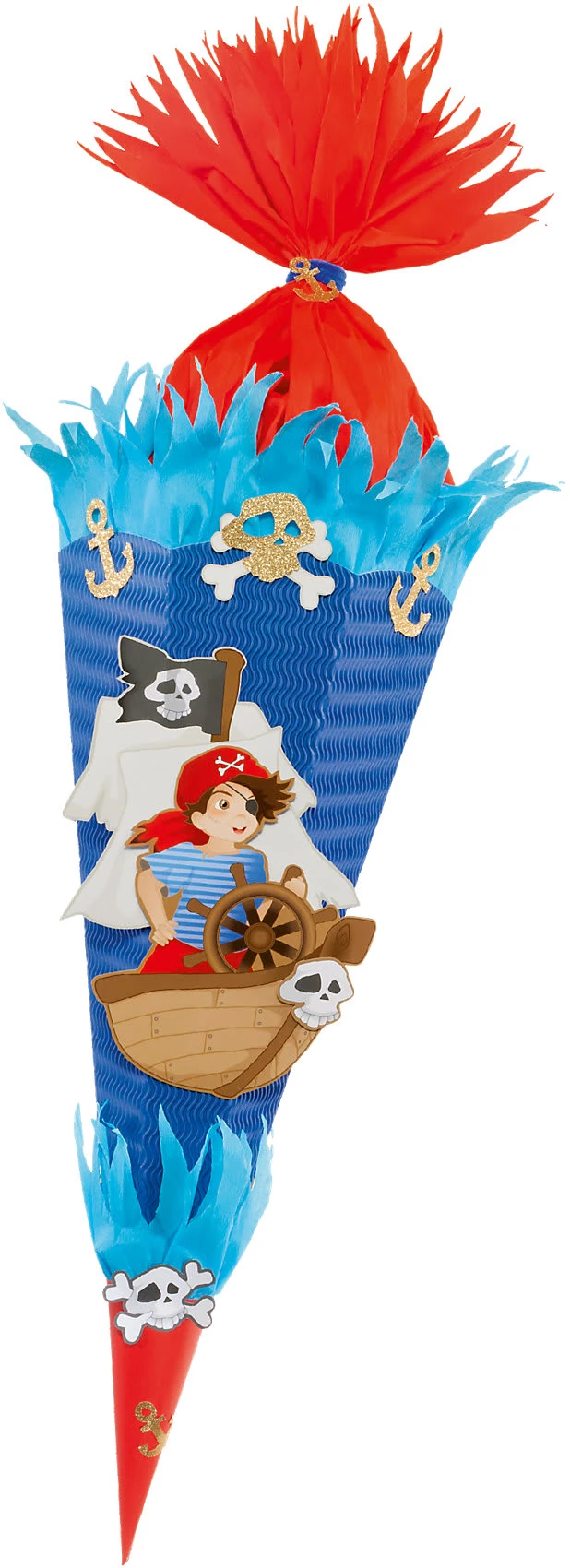 FOLIA Bastelset Schultüte Pirat, 70 Cm 1 FOLIA Bastelset Schultüte Pirat, 70 Cm