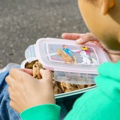 Geda Labels Brotdose Edelstahl Bibi & Tina Mit Pferden In Silber - 550 Ml -Yeaz Geschäft geda labels brotdose edelstahl bibi and tina mit pferden in silber 550 ml 2