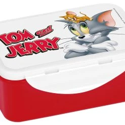 Geda Labels Brotdose Klein Tom & Jerry In Rot - 16 Cm