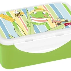 Geda Labels Brotdose Steinbeck Hops In Grün - 16 Cm