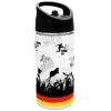 Geda Labels Trinkflasche Fußball Titel In Schwarz - 450 Ml
