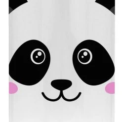 Geda Labels Trinkflasche Panda Gesicht In Bunt - 500 Ml
