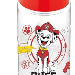 Geda Labels Trinkflasche Paw Patrol Marshall In Rot - 500 Ml