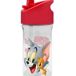 Geda Labels Trinkflasche Tom & Jerry In Rot - 350ml