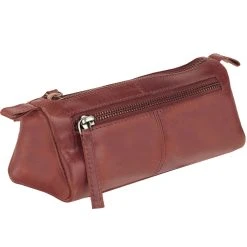 Greenland Nature Rubin Schlampermäppchen Leder 18,5 Cm In Braun