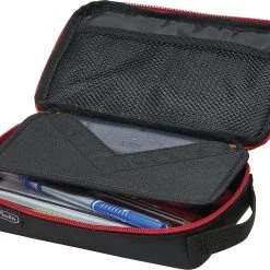 Herlitz Etuibox 2 Go Schwarz/rot, Inkl. Fach Für Geodreieck, Unbefüllt -Yeaz Geschäft herlitz etuibox 2 go schwarz rot inkl fach fur geodreieck unbefullt 3