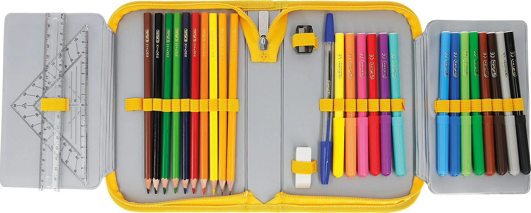 Herlitz Federmäppchen Cute Animals Koala, Befüllt, 31-tlg. 2 Herlitz Federmäppchen Cute Animals Koala, Befüllt, 31-tlg. – Bild 2