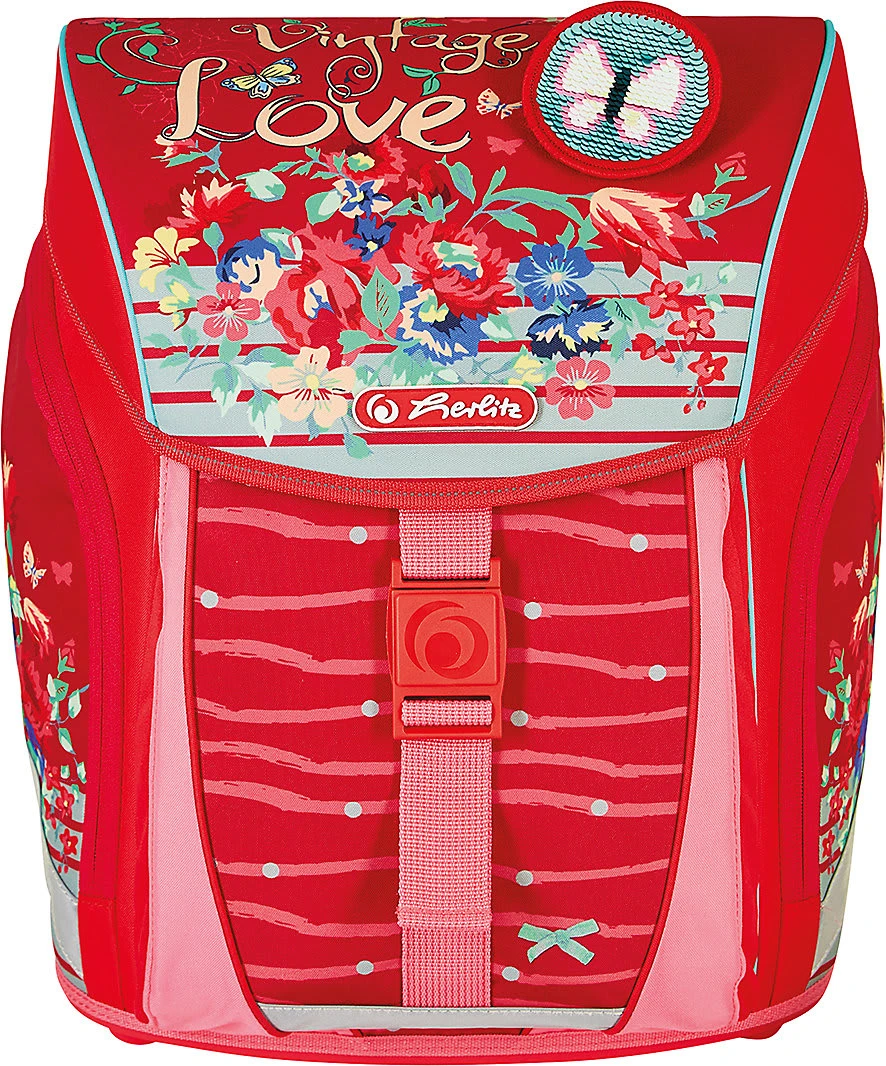 Herlitz Schulranzenset FILOLIGHT PLUS Vintage Love, 6-tlg. (2023) 1 Herlitz Schulranzenset FILOLIGHT PLUS Vintage Love, 6-tlg. (2023)