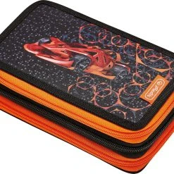 Herlitz Triple-Federmäppchen Mechanic, Befüllt, 31-tlg.