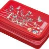 Herlitz Triple-Federmäppchen Vintage Love, Befüllt, 31-tlg.