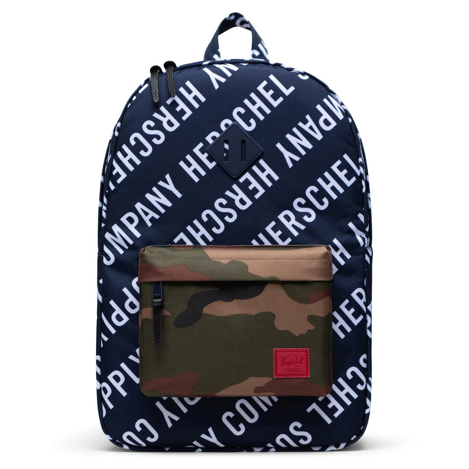 Herschel Heritage 21 - Rucksack 45 Cm In Roll Call Peacoat Woodland Camo 1 Herschel Heritage 21 - Rucksack 45 Cm In Roll Call Peacoat Woodland Camo