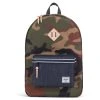 Herschel Heritage 21 - Rucksack 45 Cm In Woodland Camo Dark Denim
