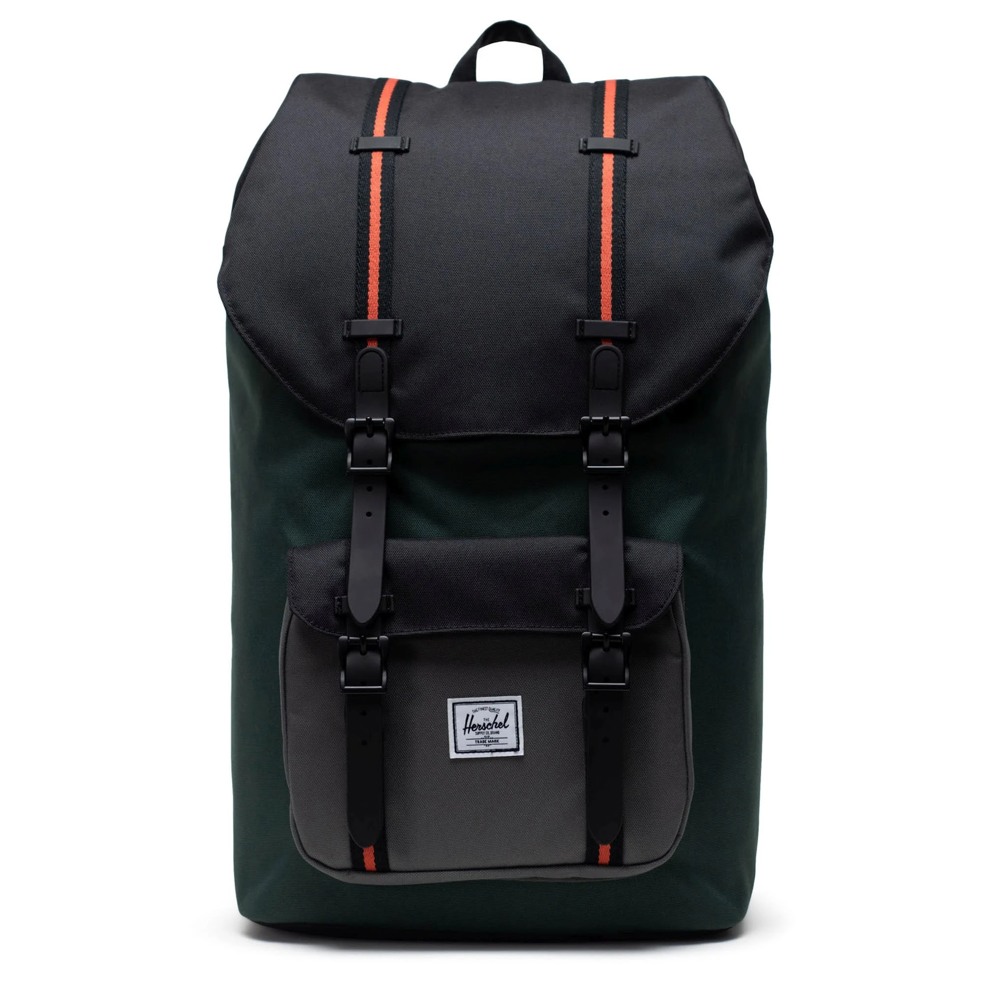 Herschel Little America 25 - Rucksack 49 Cm In Garden Topiary/black/gargoyle/chili 1 Herschel Little America 25 - Rucksack 49 Cm In Garden Topiary/black/gargoyle/chili