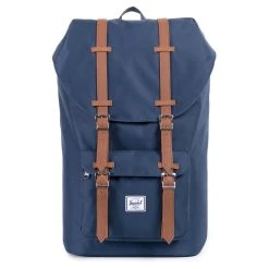 Herschel Little America 25 - Rucksack 49 Cm In Navy Tan