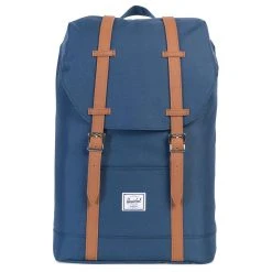 Herschel Retreat Mid-Volume 15 - Rucksack 13" 44 Cm In Navy Tan
