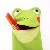 Julica Stiftemäppchen "Froggi Frosch" In Grün - Inkl. Malheft Und Geschenkkarte