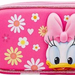 Karactermania 3D-Doppel-Schlampermäppchen Disney Daisy Happy, Unbefüllt