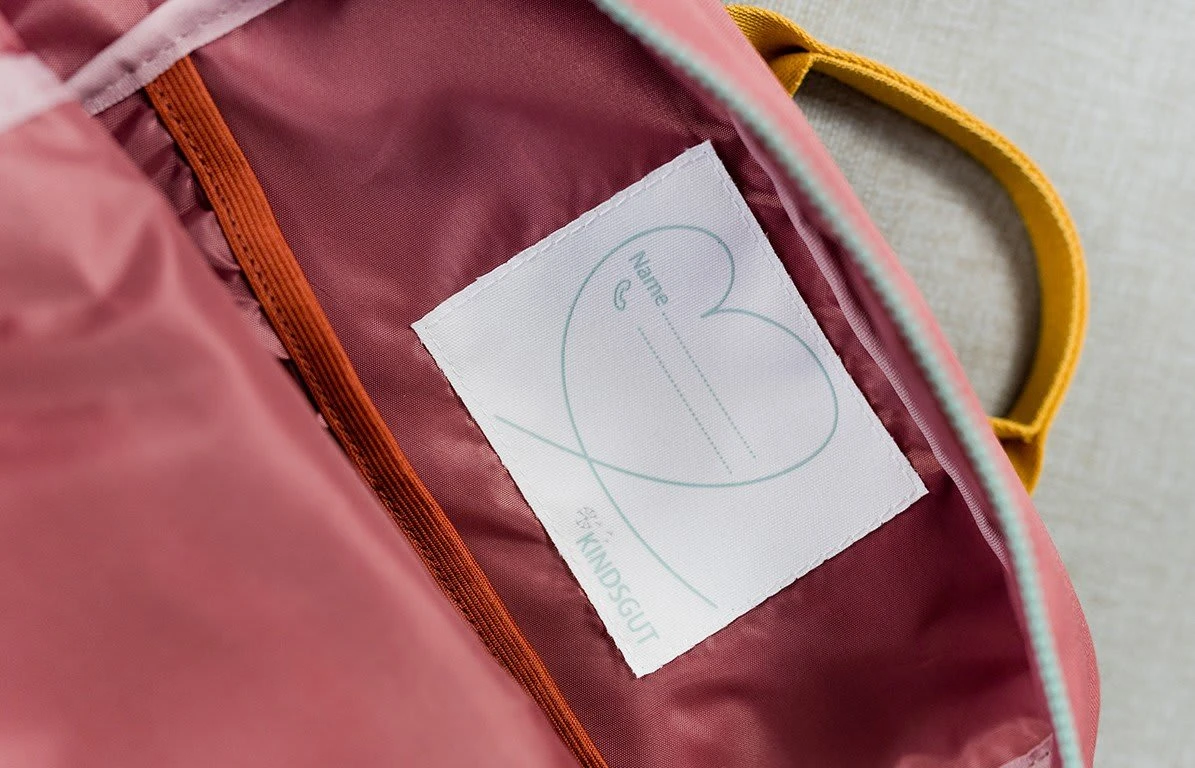 Kindsgut Kinderrucksack Maxi In Altrosa 4 Kindsgut Kinderrucksack Maxi In Altrosa – Bild 4