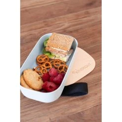 Kindsgut Brotdose In Aquamarin -Yeaz Geschäft kindsgut kindsgut brotdose in aquamarin 2