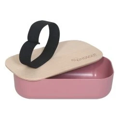 Kindsgut Lunchbox In Rosa - (B)20,5 X (H)5,5 X (T)11,5 Cm -Yeaz Geschäft kindsgut lunchbox in rosa b 20 5 x h 5 5 x t 11 5 cm 3