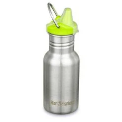 Klean Kanteen Kid Classic 355 Ml Edelstahl - Trinkflasche Mit Sippy Cap In Edelstahl