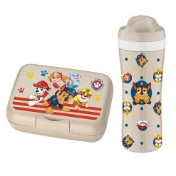Koziol CANDY L PAW PATROL + OASE PAW PATROL - Box + Trinkflasche 425ml Set In Organic S