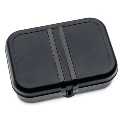Koziol Lunchbox "Pascal L" In Schwarz - (L)8,5 X (B)8,5 X (H)15,2 Cm