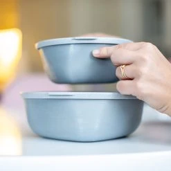 Koziol ORGANIC CONNECT BOX 0,7 - Box Mit Deckel 700ml In Organic Grey -Yeaz Geschäft koziol organic connect box 0 7 box mit deckel 700ml in organic grey 2 scaled