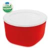 Koziol ORGANIC CONNECT BOX 1 - Box Mit Deckel 1l In Organic Red-organic White