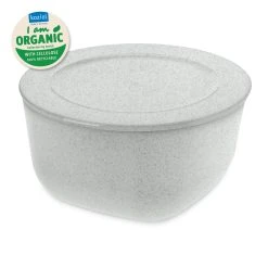 Koziol ORGANIC CONNECT BOX 2 - Box Mit Deckel 2l In Organic Grey