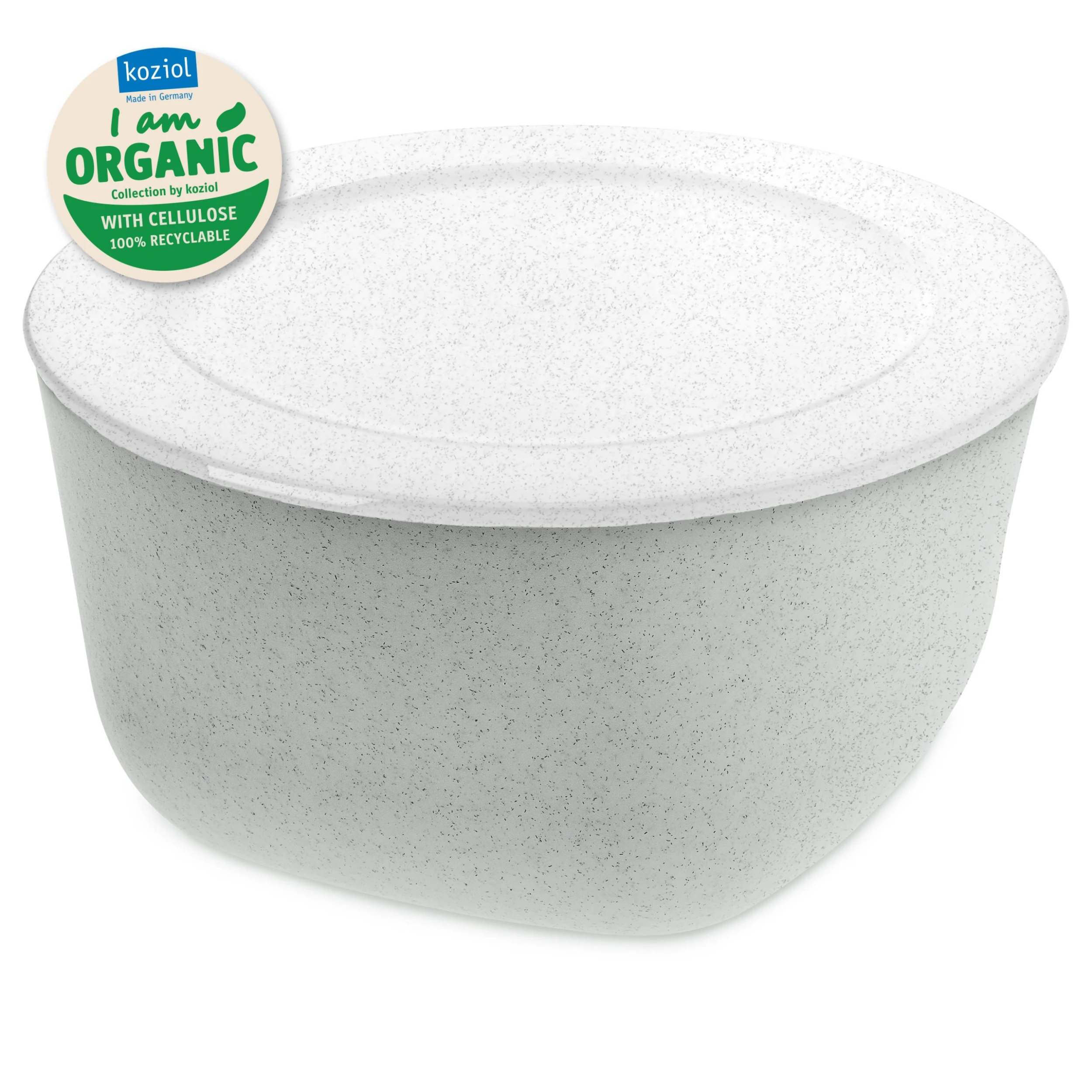 Koziol ORGANIC CONNECT BOX 4 - Box Mit Deckel 4l In Organic Grey-organic White 1 Koziol ORGANIC CONNECT BOX 4 - Box Mit Deckel 4l In Organic Grey-organic White
