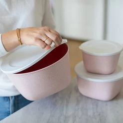 Koziol ORGANIC CONNECT BOX 4 - Box Mit Deckel 4l In Organic Red-organic White -Yeaz Geschäft koziol organic connect box 4 box mit deckel 4l in organic red organic white 3