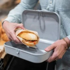 Koziol ORGANIC PASCAL L * - Lunchbox Mit Trennsteg In Organic Green -Yeaz Geschäft koziol organic pascal l lunchbox mit trennsteg in organic green 4