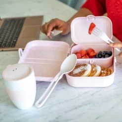 Koziol ORGANIC PASCAL L * - Lunchbox Mit Trennsteg In Organic Pink -Yeaz Geschäft koziol organic pascal l lunchbox mit trennsteg in organic pink 2