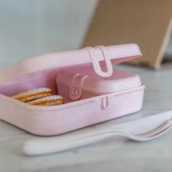 Koziol ORGANIC PASCAL L * - Lunchbox Mit Trennsteg In Organic Pink -Yeaz Geschäft koziol organic pascal l lunchbox mit trennsteg in organic pink 5