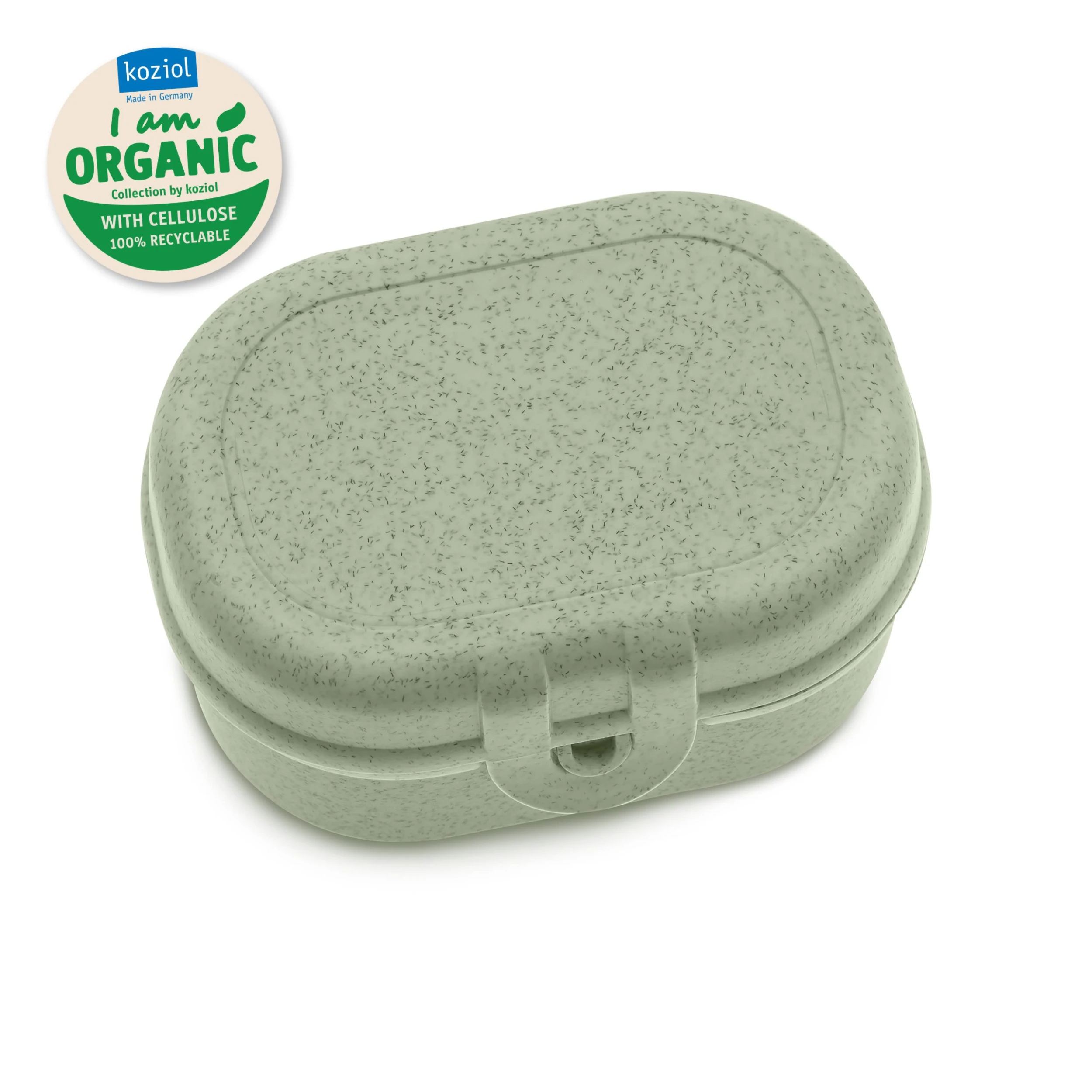 Koziol ORGANIC PASCAL MINI * - Lunchbox In Organic Green 1 Koziol ORGANIC PASCAL MINI * - Lunchbox In Organic Green