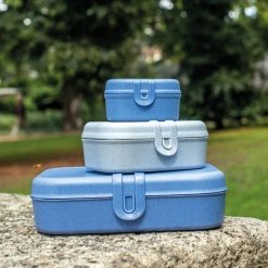 Koziol ORGANIC PASCAL S * - Lunchbox In Organic Blue -Yeaz Geschäft koziol organic pascal s lunchbox in organic blue 1 scaled