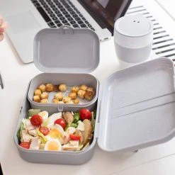 Koziol ORGANIC PASCAL S * - Lunchbox In Organic Blue -Yeaz Geschäft koziol organic pascal s lunchbox in organic blue 4 scaled