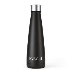 La Vague GRAVITY Edelstahl-Isolierflasche In Eclipse Black