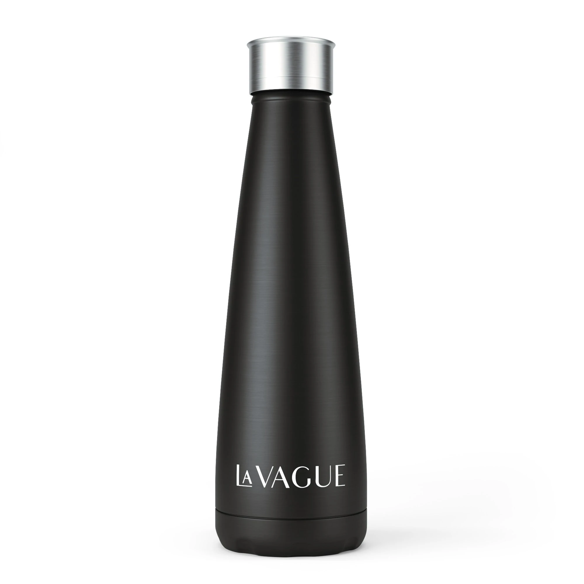 La Vague GRAVITY Edelstahl-Isolierflasche In Eclipse Black 1 La Vague GRAVITY Edelstahl-Isolierflasche In Eclipse Black