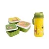 Ladelle 4er Set Kinder Lunchset Jungle In Grün