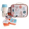 Ladelle 5er Set Kinder Lunchtaschenset Woodland In Beige