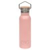Lässig Isolierte Edelstahl 460 Ml - Trinkflasche In Rose
