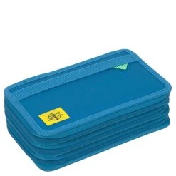 Lässig Zubehör Triple Pencil Case Unique - Mäppchen 21 Cm Befüllt In Blau