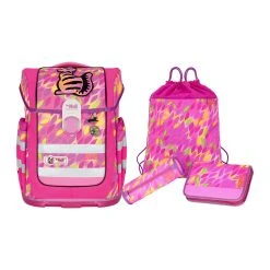 McNeill ERGO Complete Schulranzen-Set 4tlg. In Crazy Cat