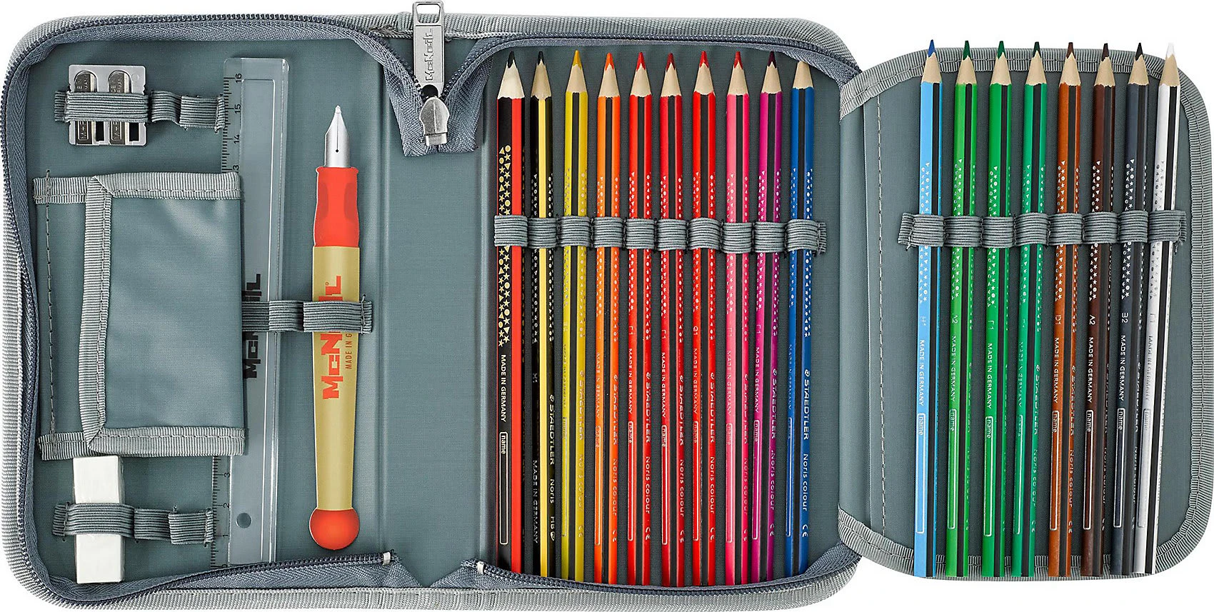 McNeill Federmäppchen Dschungel, Befüllt, 23-tlg. 4 McNeill Federmäppchen Dschungel, Befüllt, 23-tlg. – Bild 4