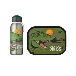 Mepal 2er Set Brotdose + Thermoflasche Campus In Dino World