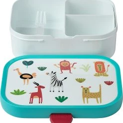 Mepal Brotdose Campus Animal Friends, Inkl. Bento-Einsatz & Snackgabel 5 Mepal Brotdose Campus Animal Friends, Inkl. Bento-Einsatz & Snackgabel -Yeaz Geschäft mepal brotdose campus animal friends inkl bento einsatz and snackgabel 2